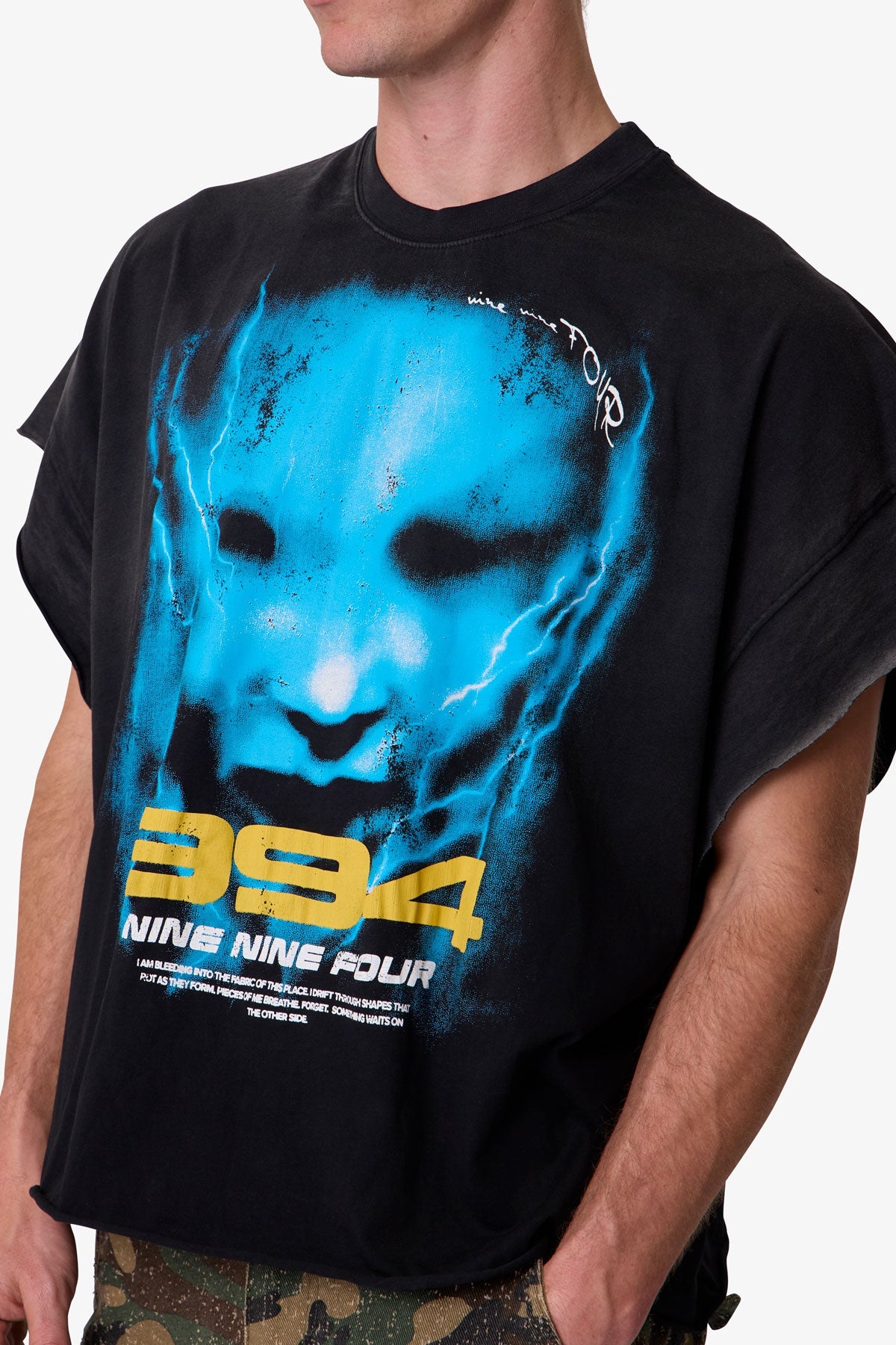 994 Phantom Tee - Washed Black