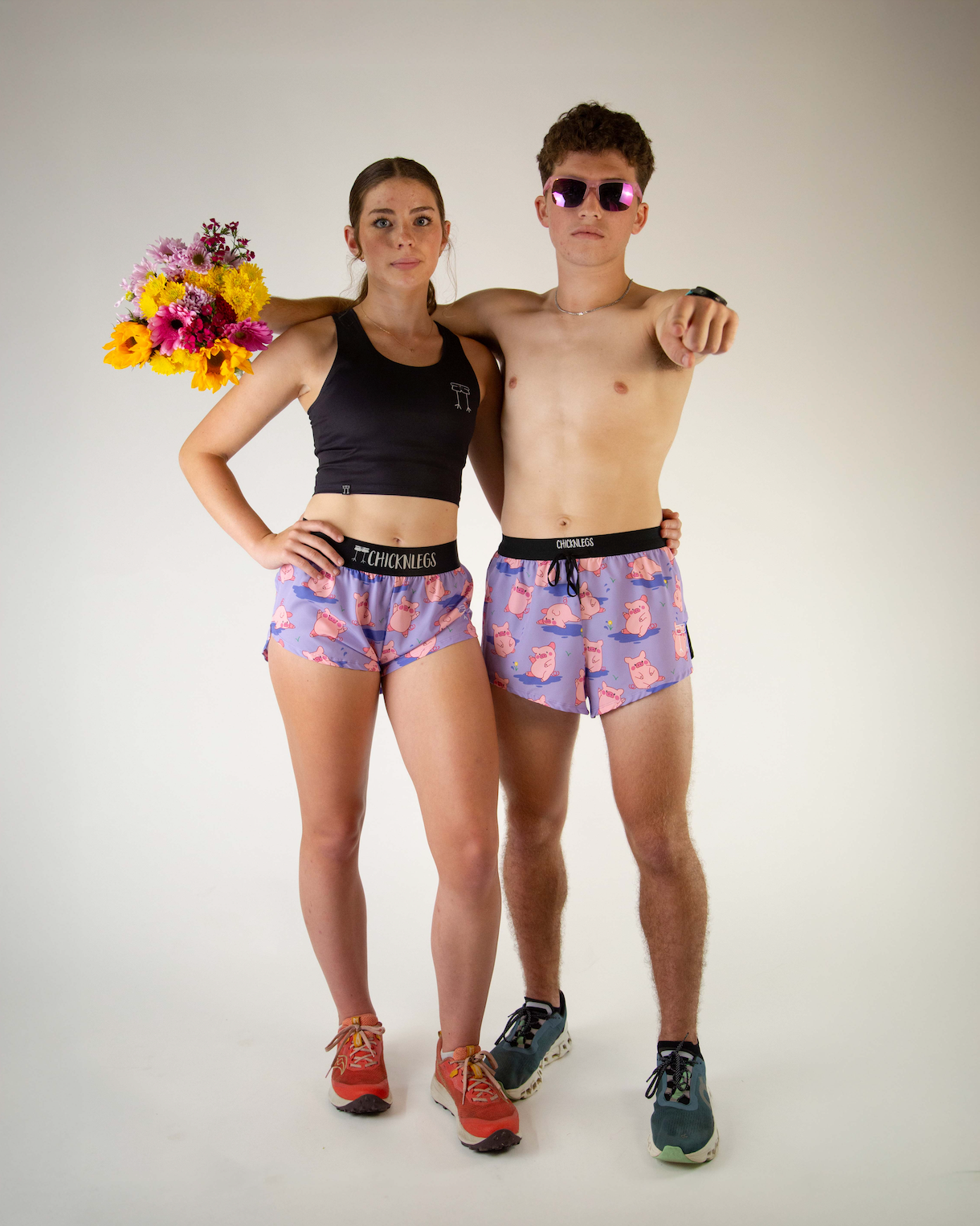 Men's Piggies 2" DS Split Shorts