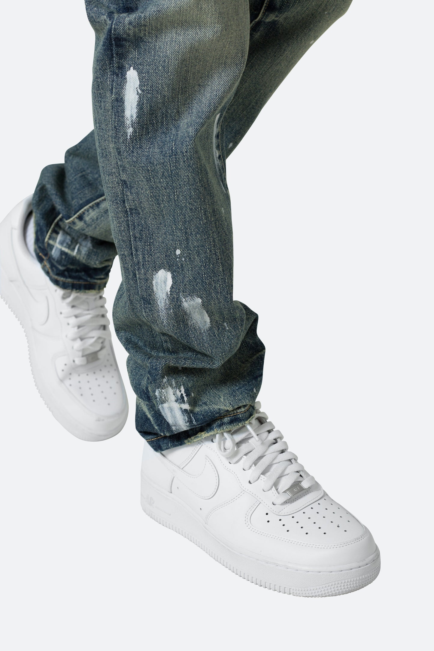 D499 Straight Denim - Blue