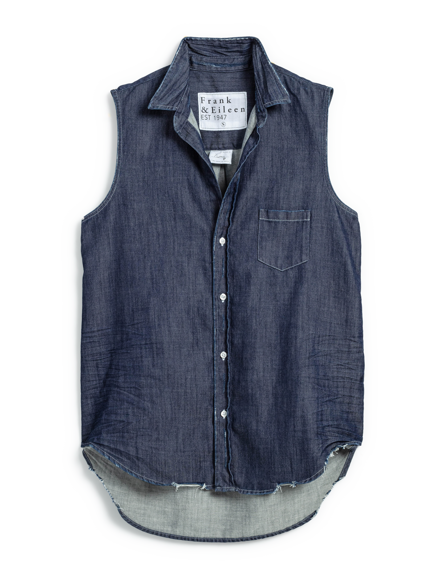 FIONA Distressed Raw Rinse, Famous Denim