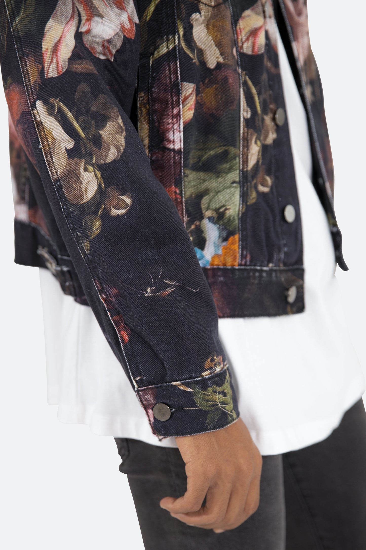 Floral Trucker Jacket - Multi