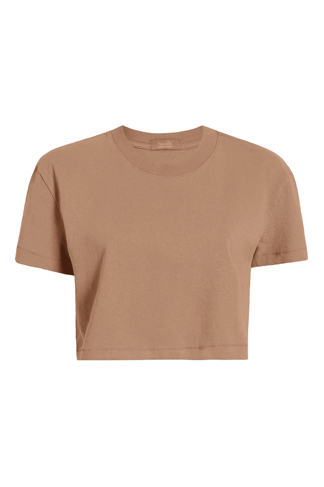 Vintage Cotton Cropped Tee | Cinnamon