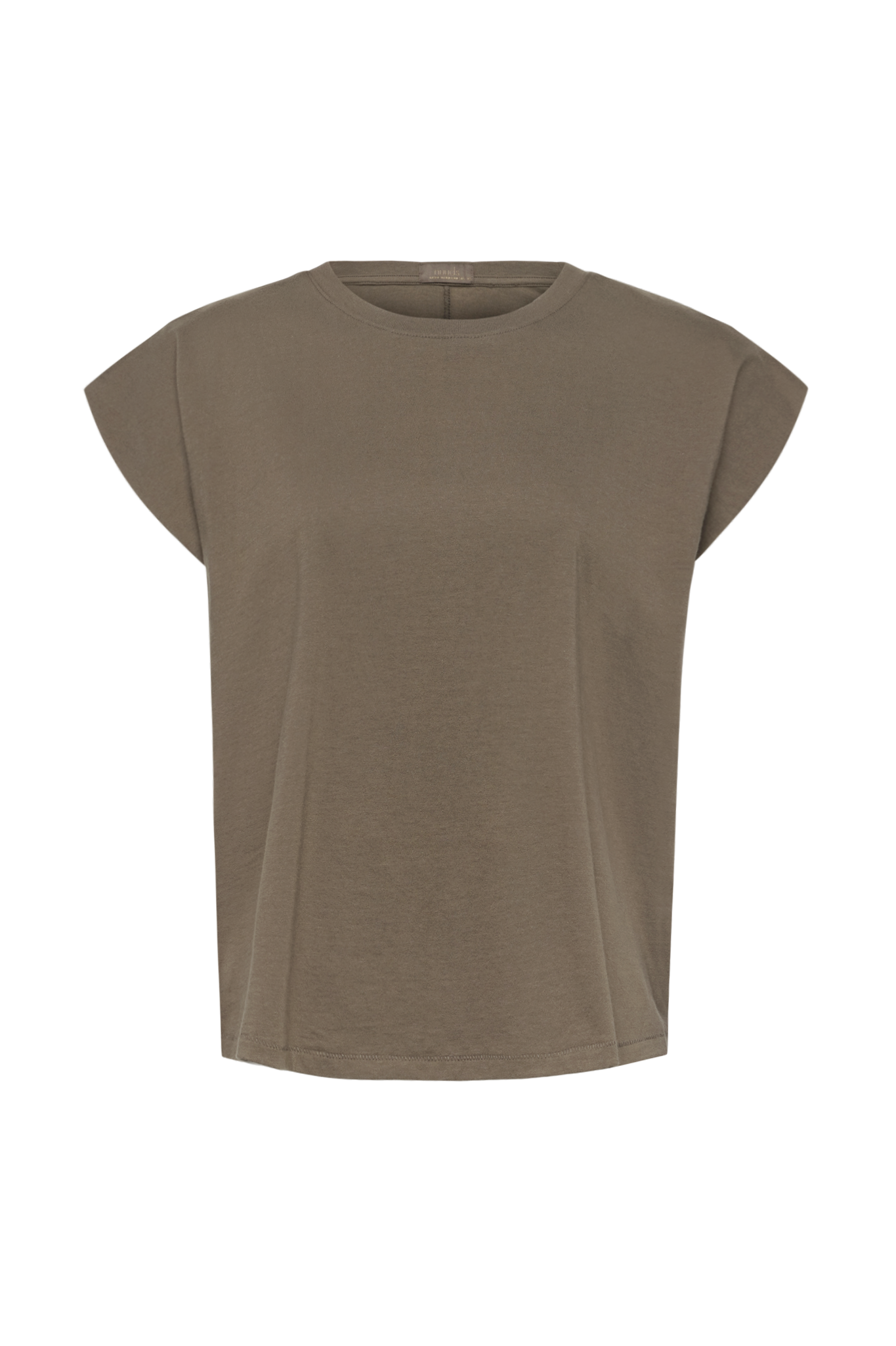 Soft Cotton Muscle Tee | Mocha