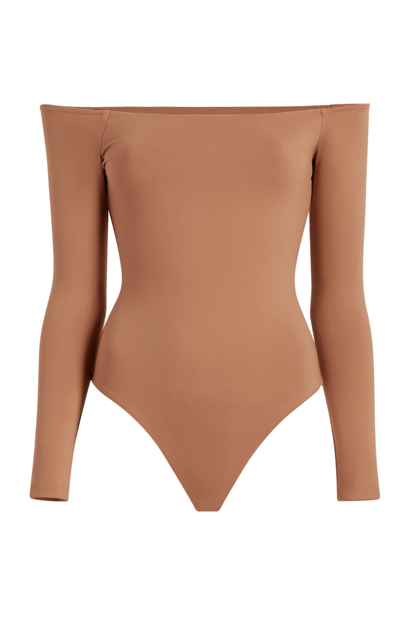 Off The Shoulder Bodysuit | Clay