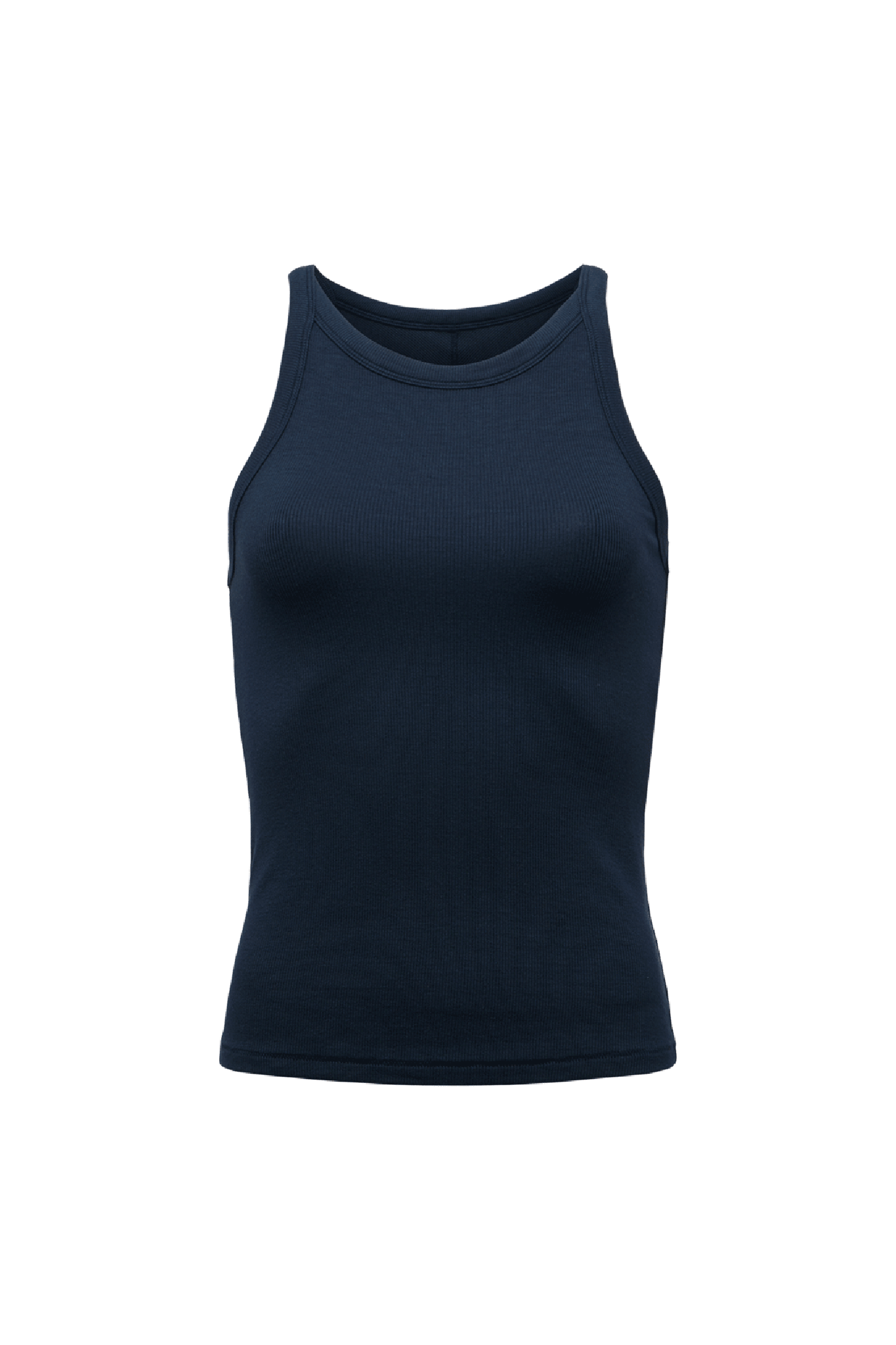Slinky Rib Racer Tank | Navy