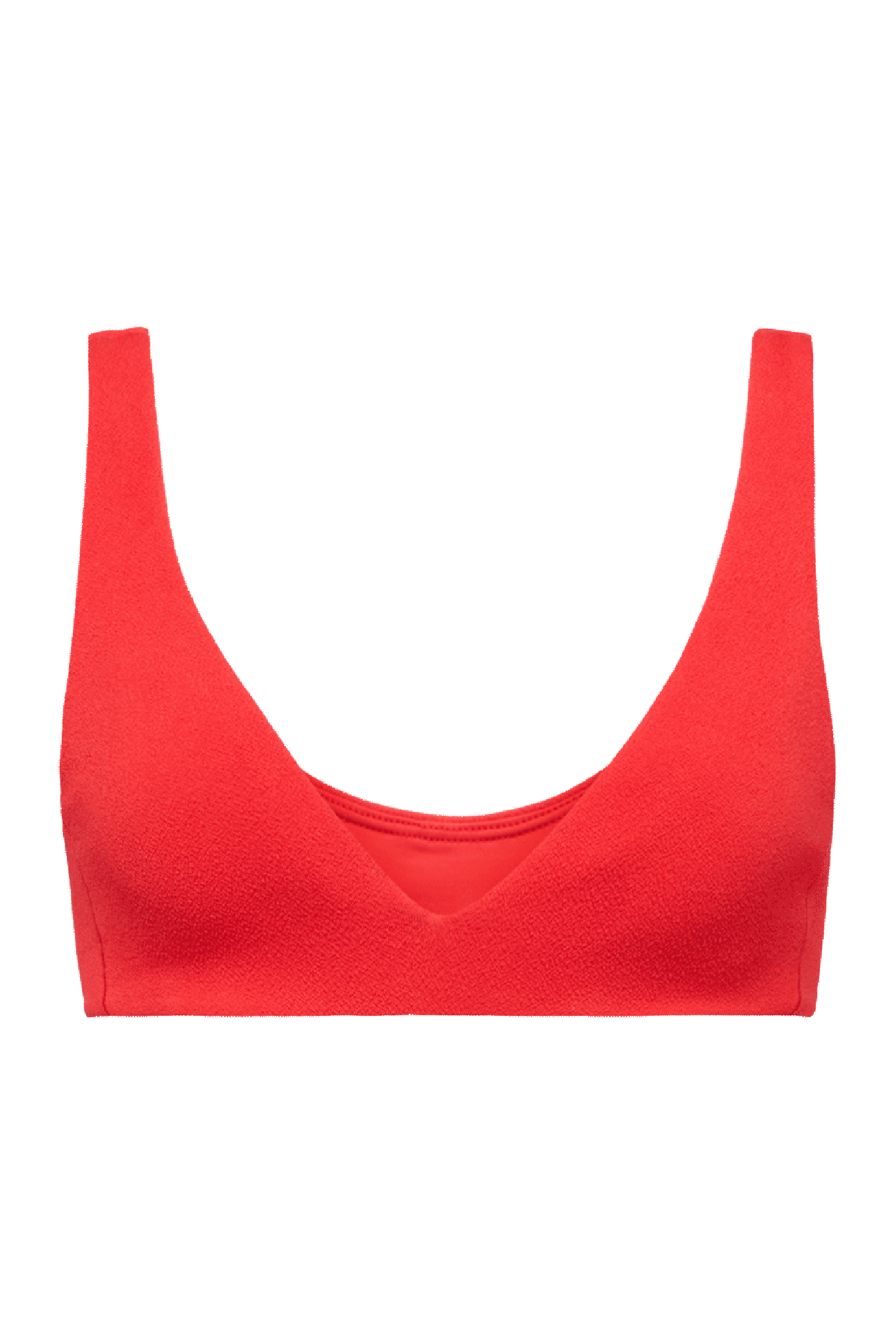 Plunge Bikini Top | Chili