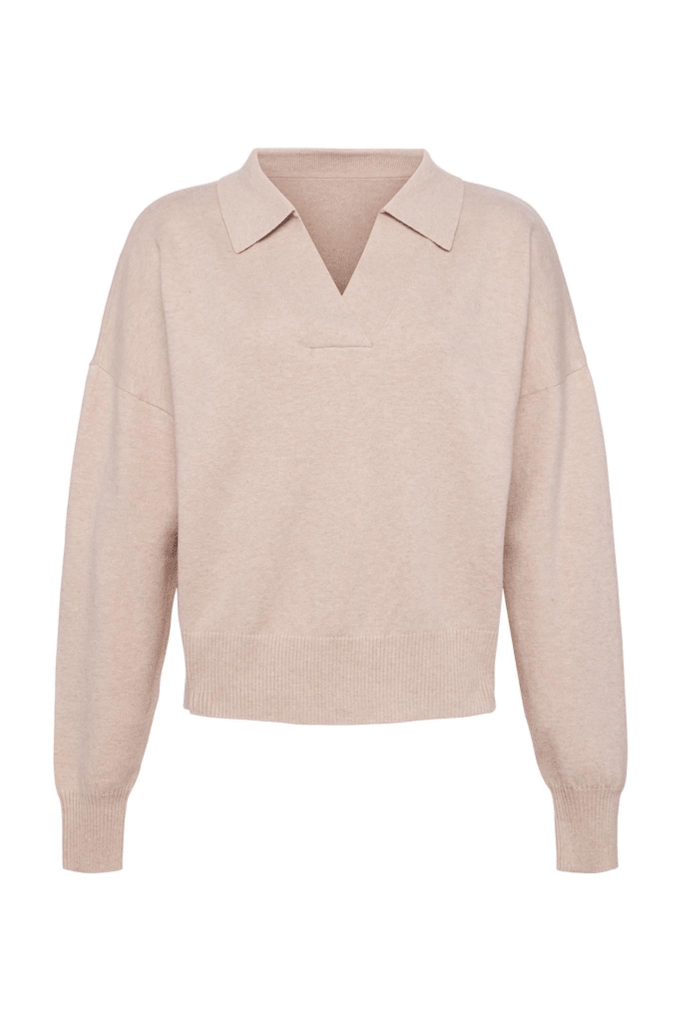 Luxe Knit Polo Sweater | Doe