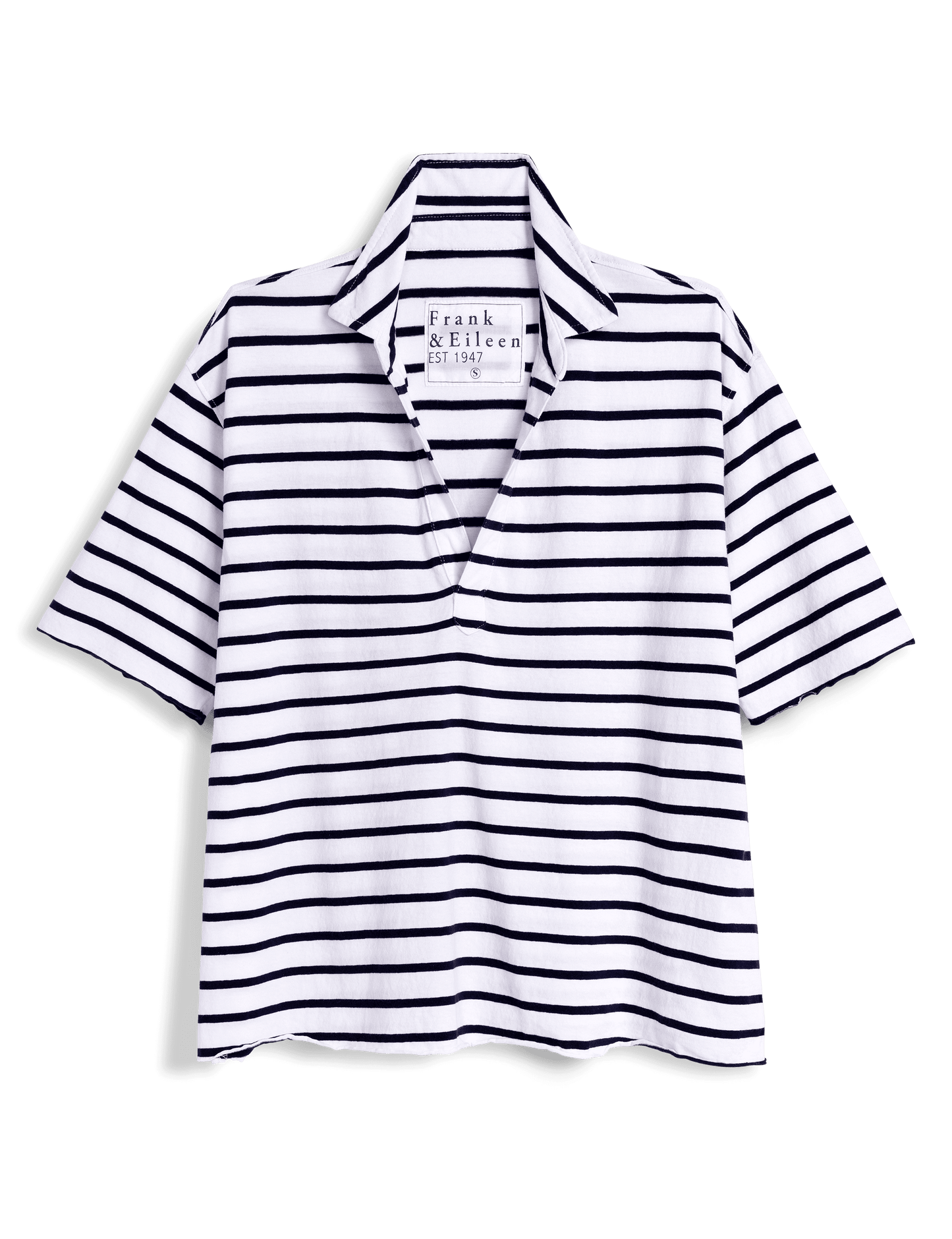 PATTY Wide Navy French Stripe, Vintage Jersey