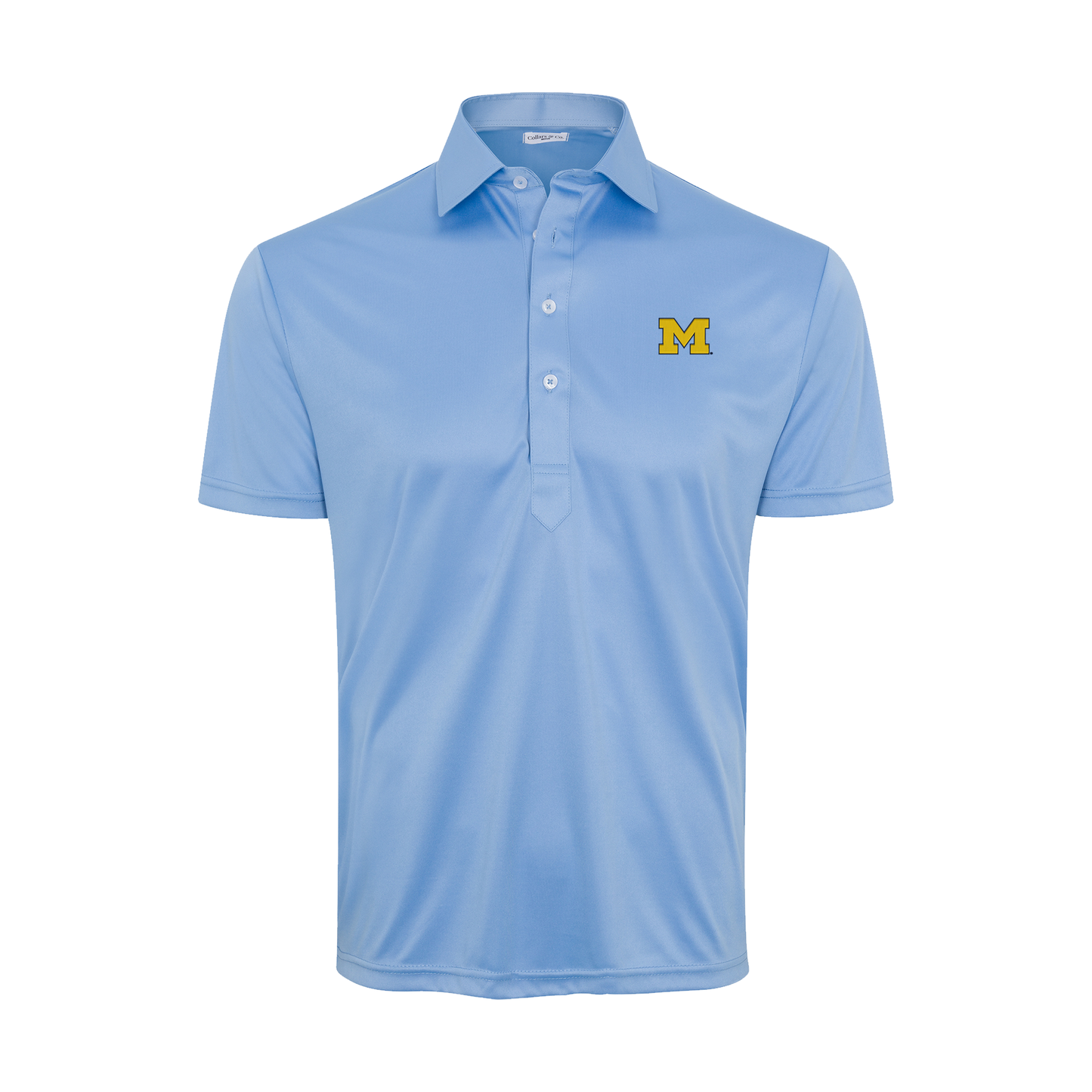 Michigan Semi-Spread Collar Polo French Blue