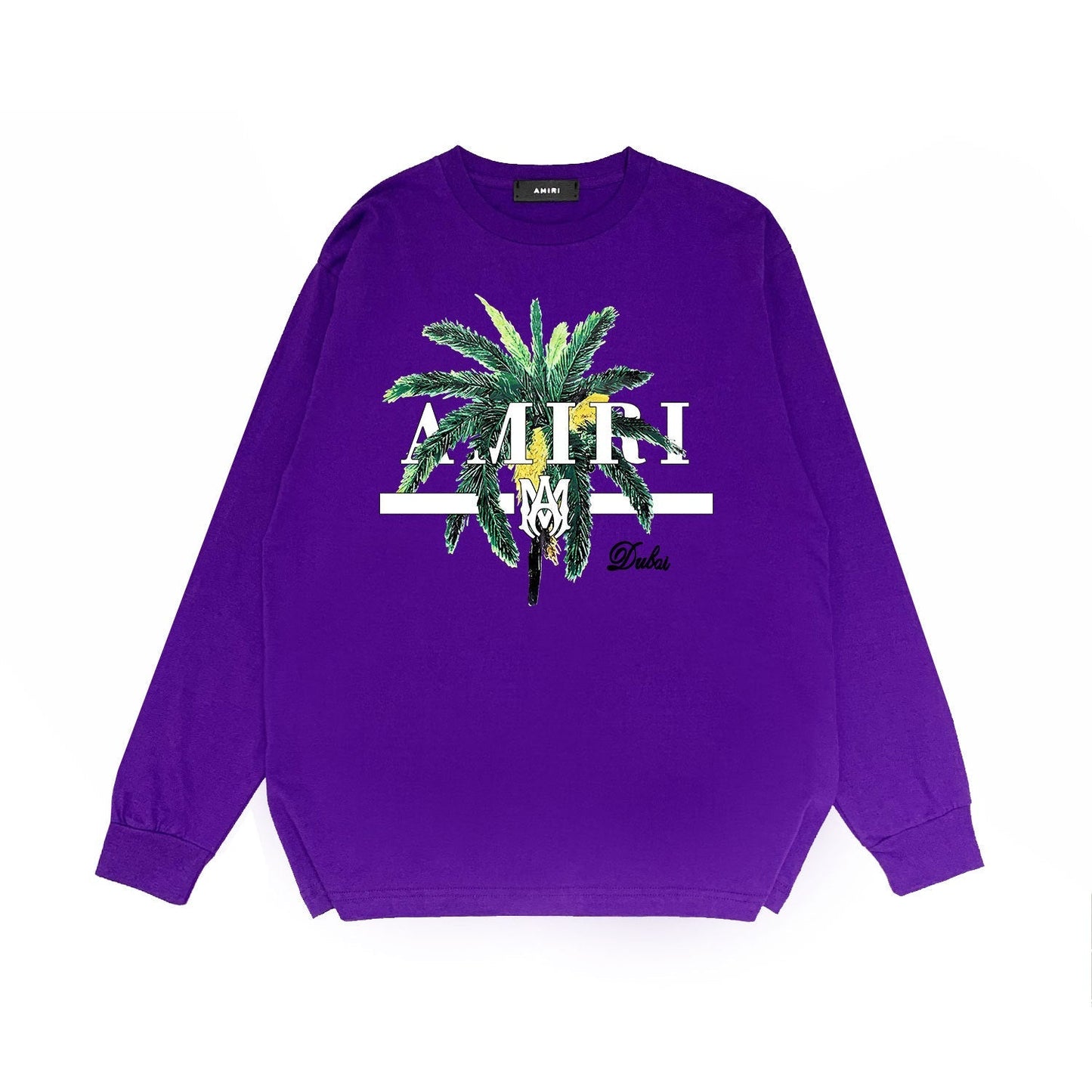 Amiri Long Sleeve Shirt Long Sleeve Long-Sleeved T-Shirt Blouse
