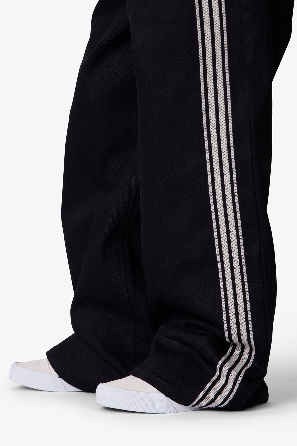 Rave Stripe Denim - Black