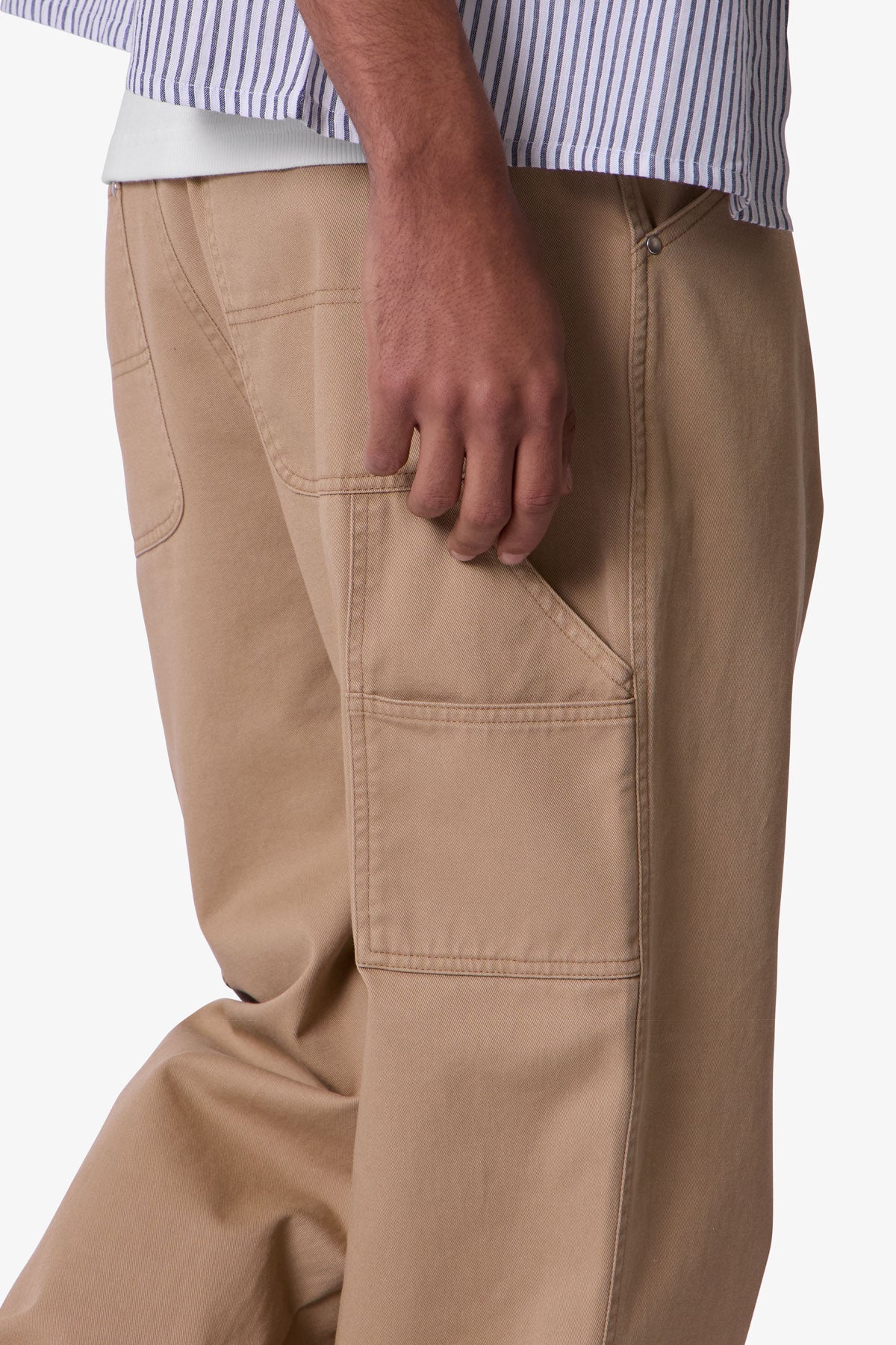 Ultra Baggy Chino Pants - Khaki