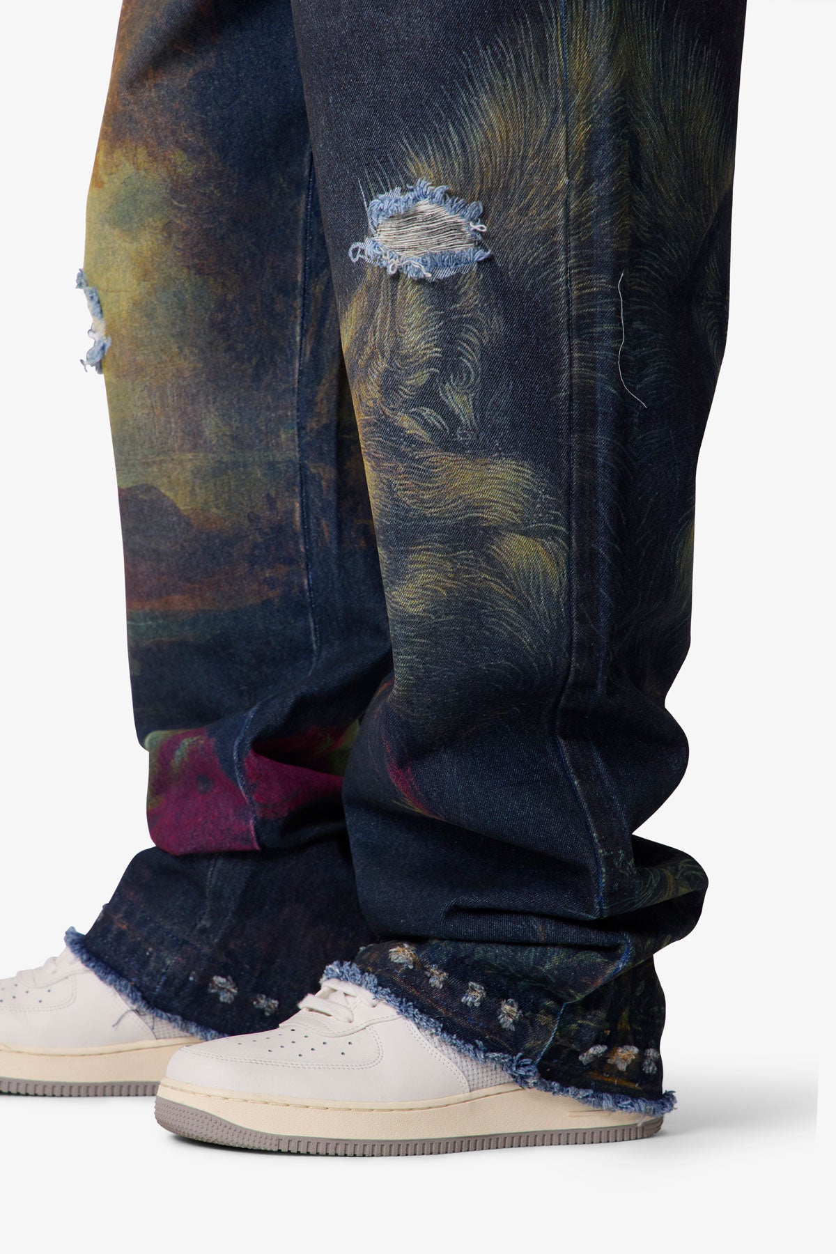 Ultra Baggy Wolf Denim - Multi