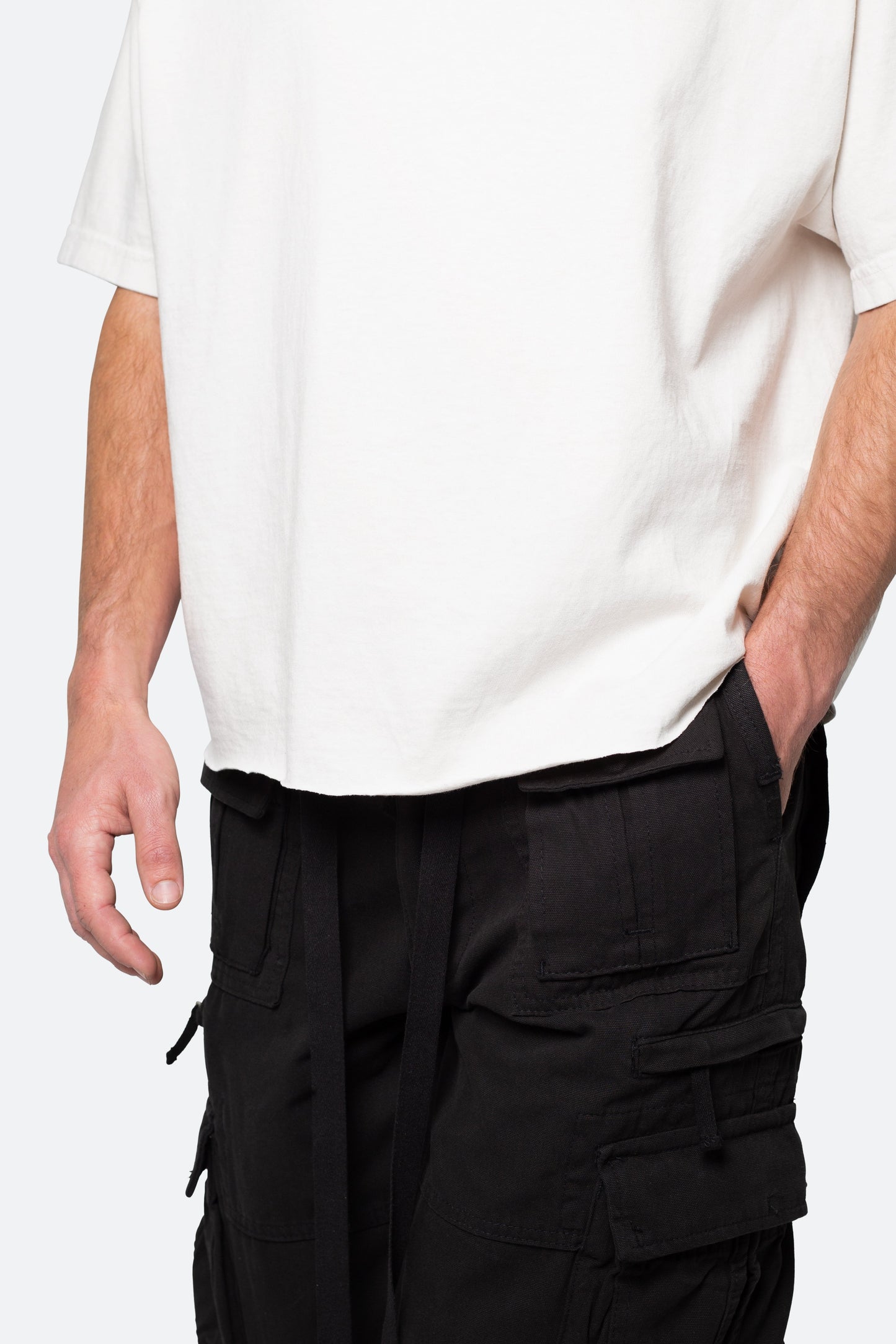 Vintage Boxy Cropped Tee - Off White