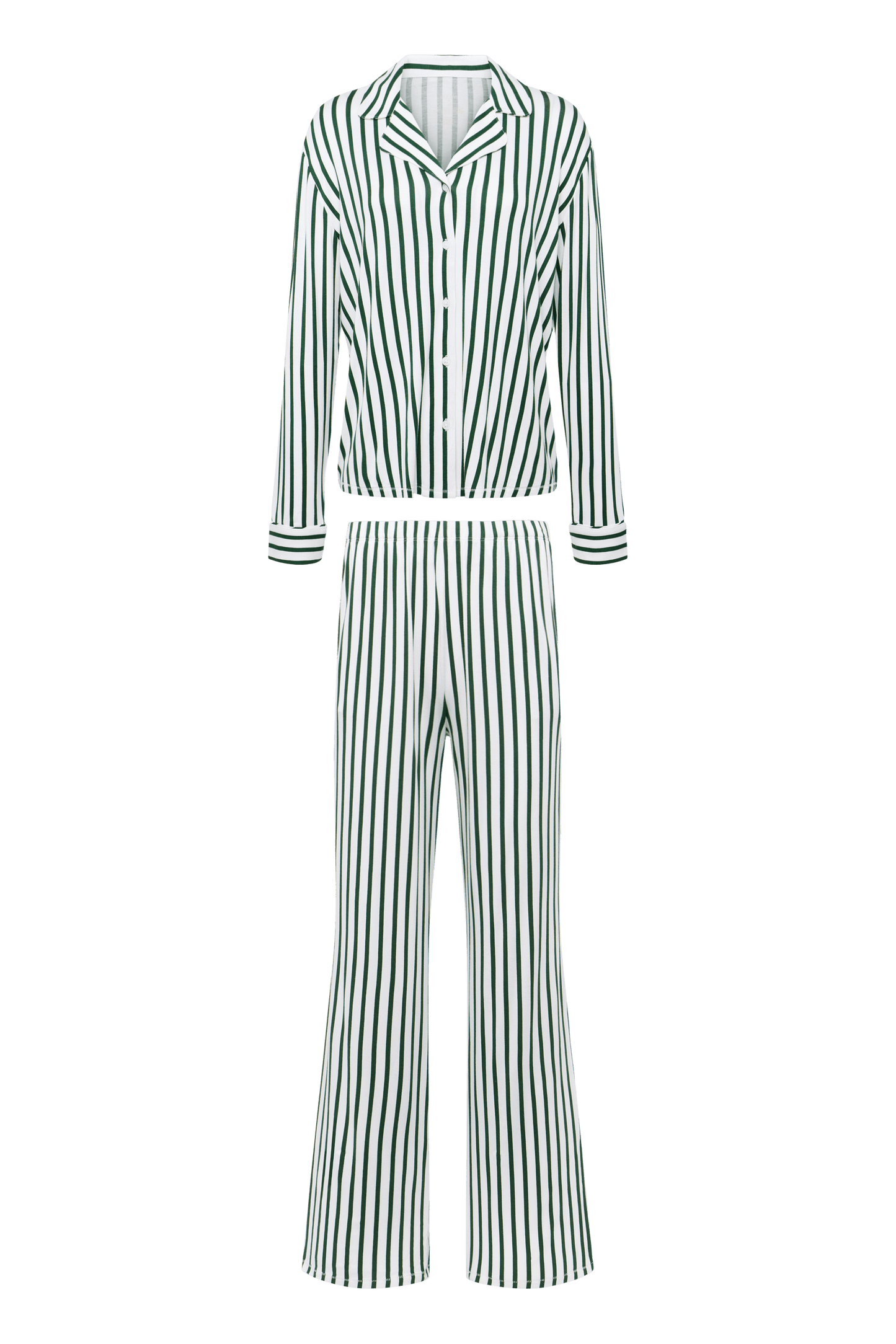 Button Front Pajama Set | Hunter