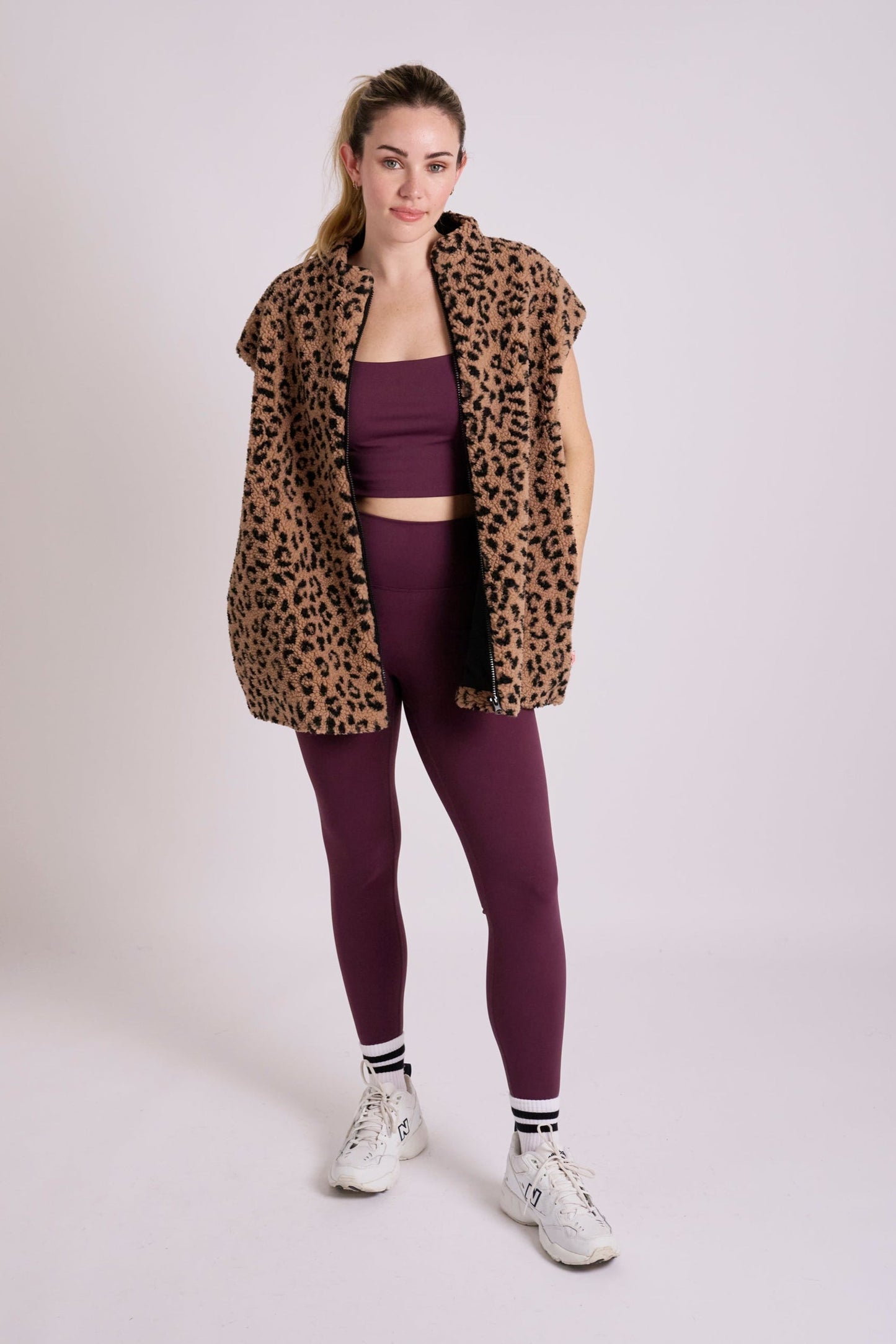 Strong Girls Club Butter Gym Leggings - Plum