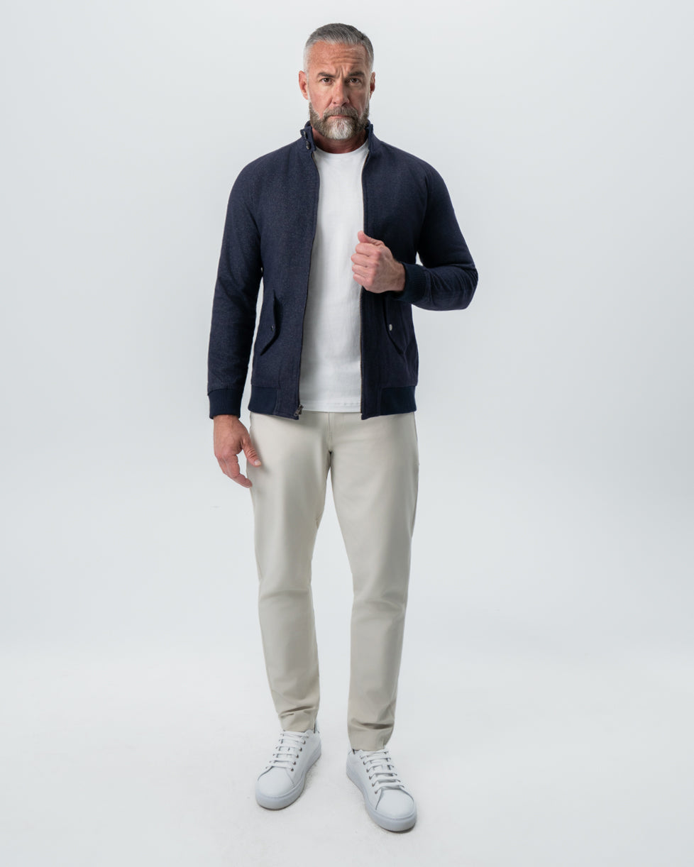 Brushed Bomber - Navy