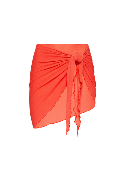 Swim Sarong | Crispy Papaya