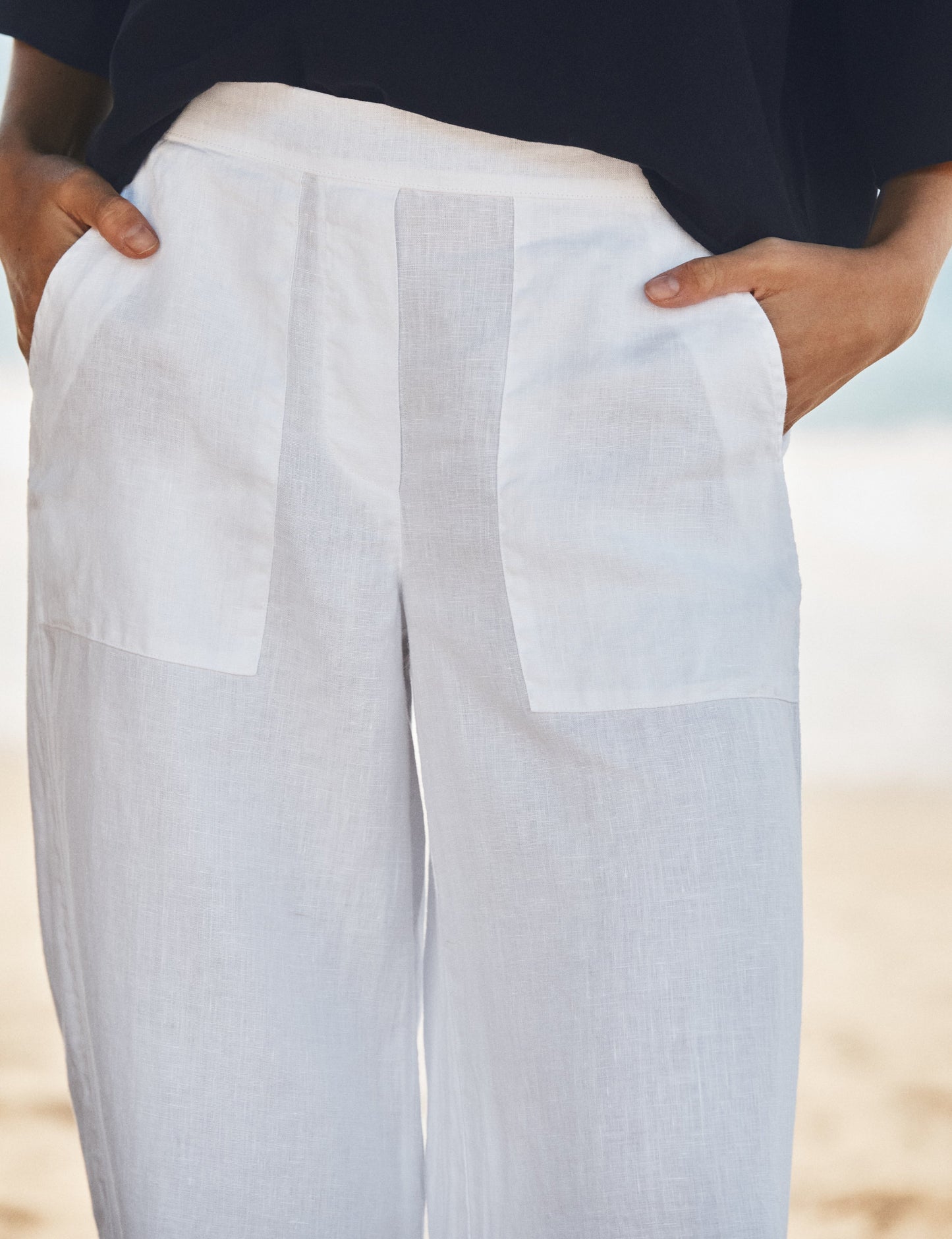 MADELINE White, Washed Linen