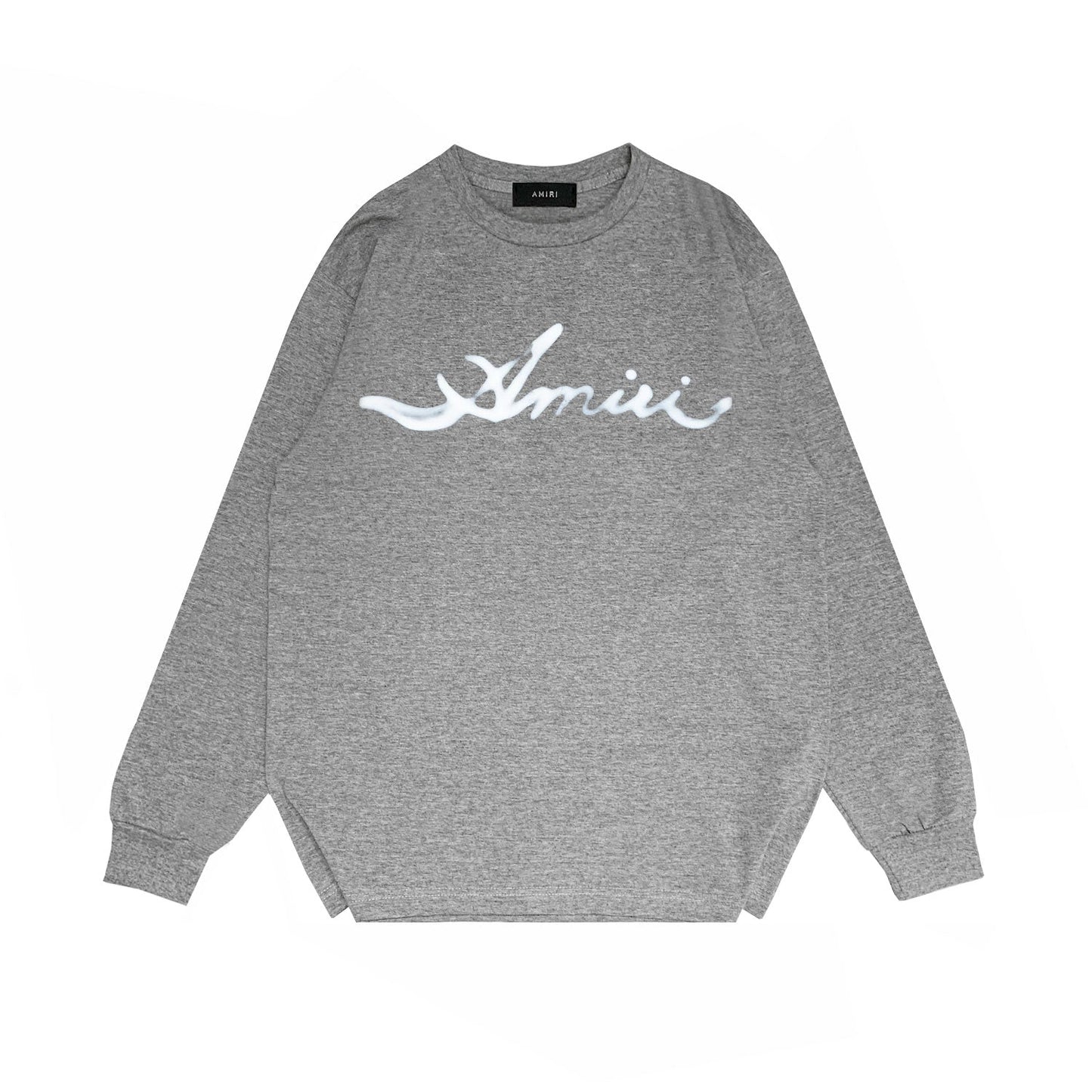Amiri Long Sleeved Shirt Printed Trendy Pure Cotton