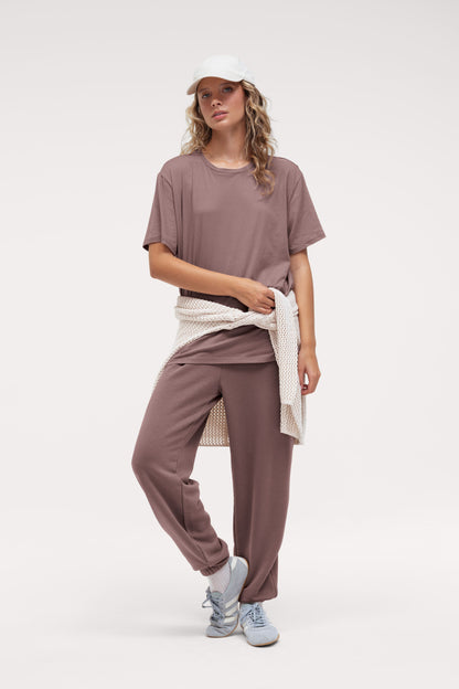 French Terry Jogger | Cocoa