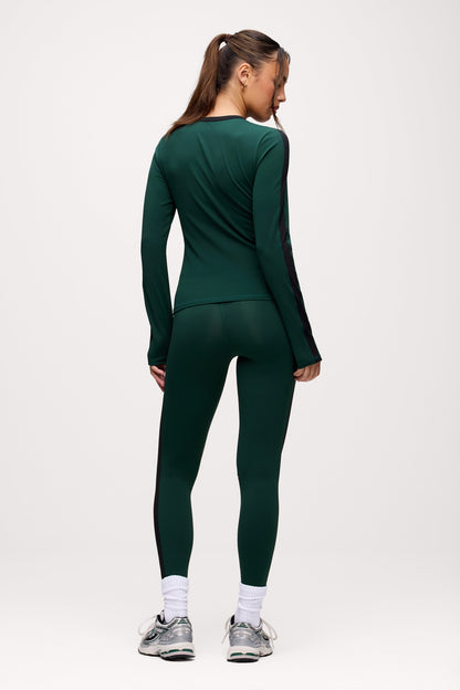 Motion Contrast Long Sleeve Top | Blackpine