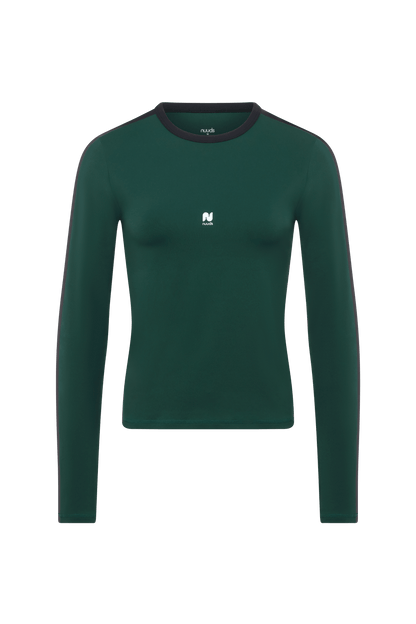 Motion Contrast Long Sleeve Top | Blackpine