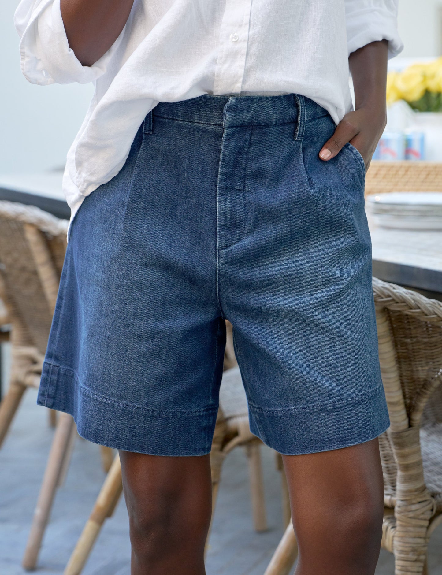 WATERFORD 7.5" 1984 Wash, Italian Dream™ Light Denim
