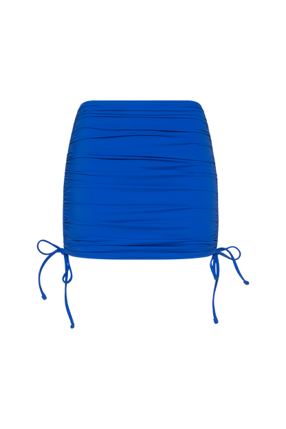Ruched Swim Skirt | Blueberry