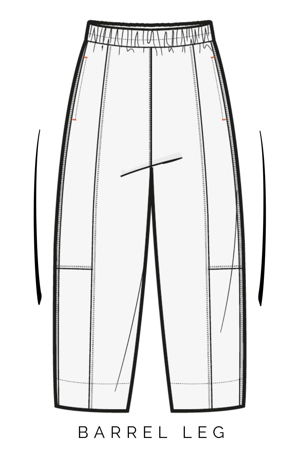 Cecille Trousers - Pea Green