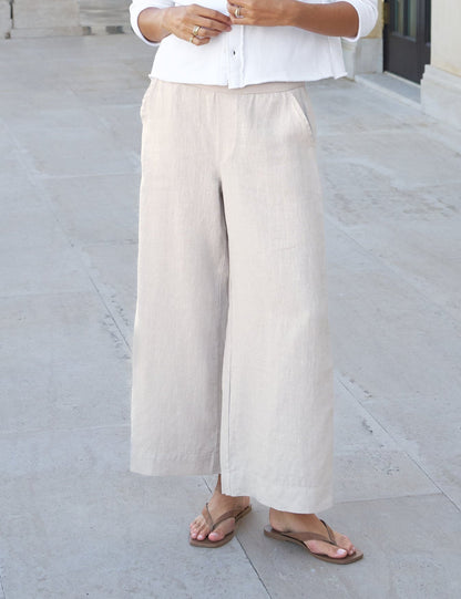 MAISIE Sand, Washed Linen