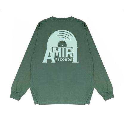 Amiri Long Sleeved Shirt Printed Trendy Pure Cotton