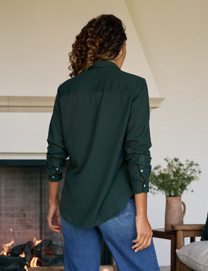 WAVERLY Green, Italian Cashmere Touch