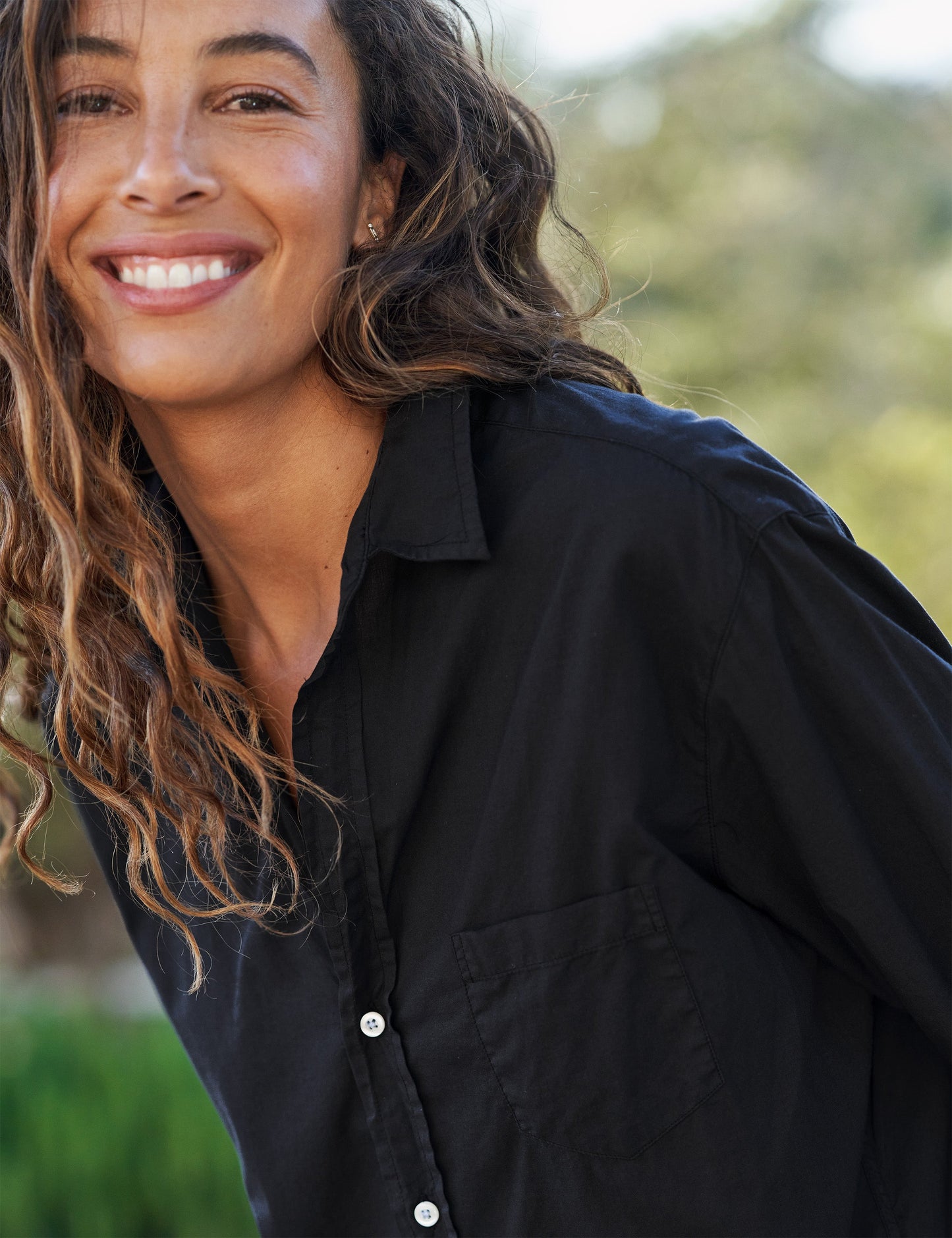 MARY Black, Italian Featherweight Poplin