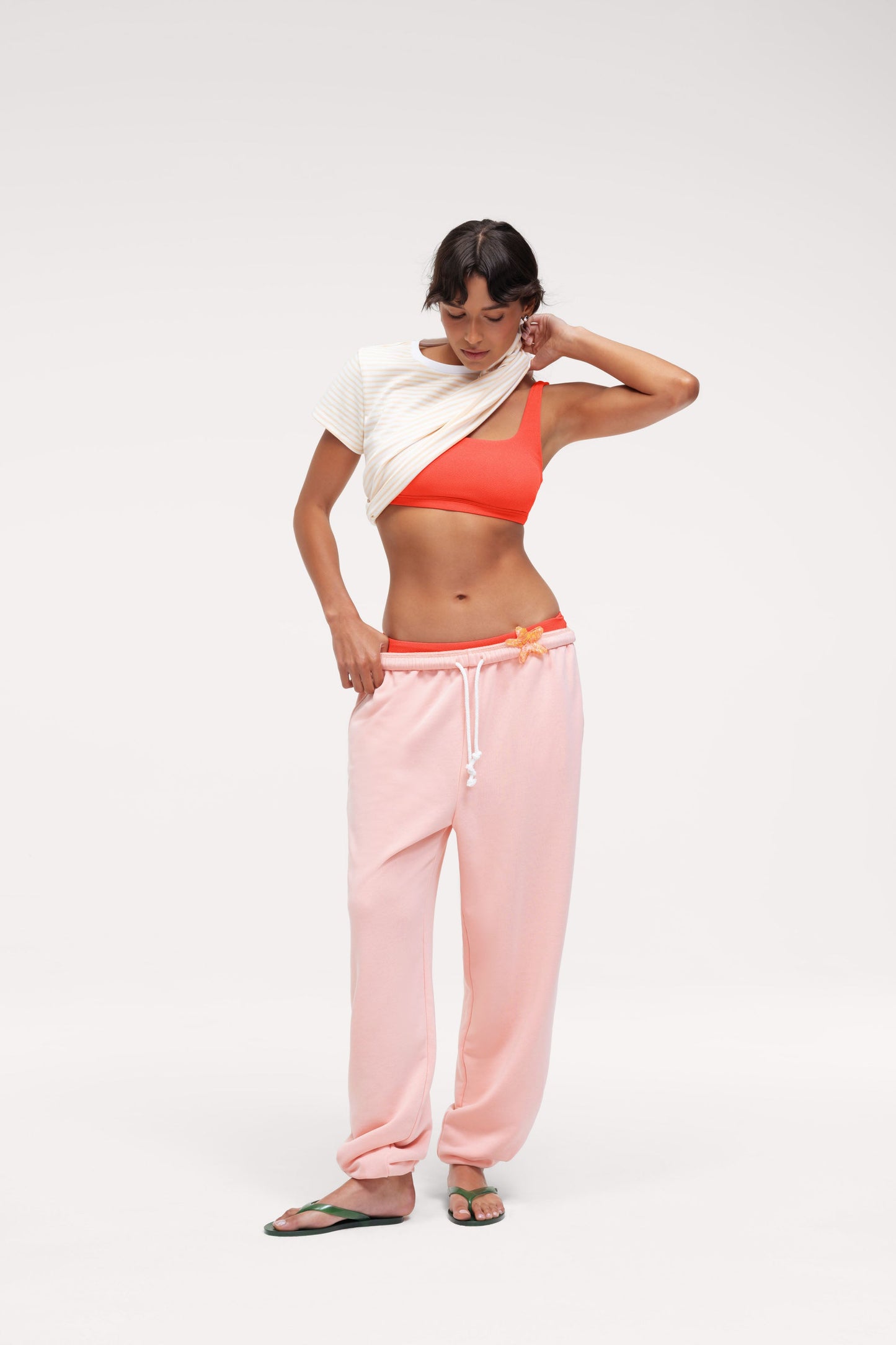 Low Waist Bikini Bottom | Crispy Papaya