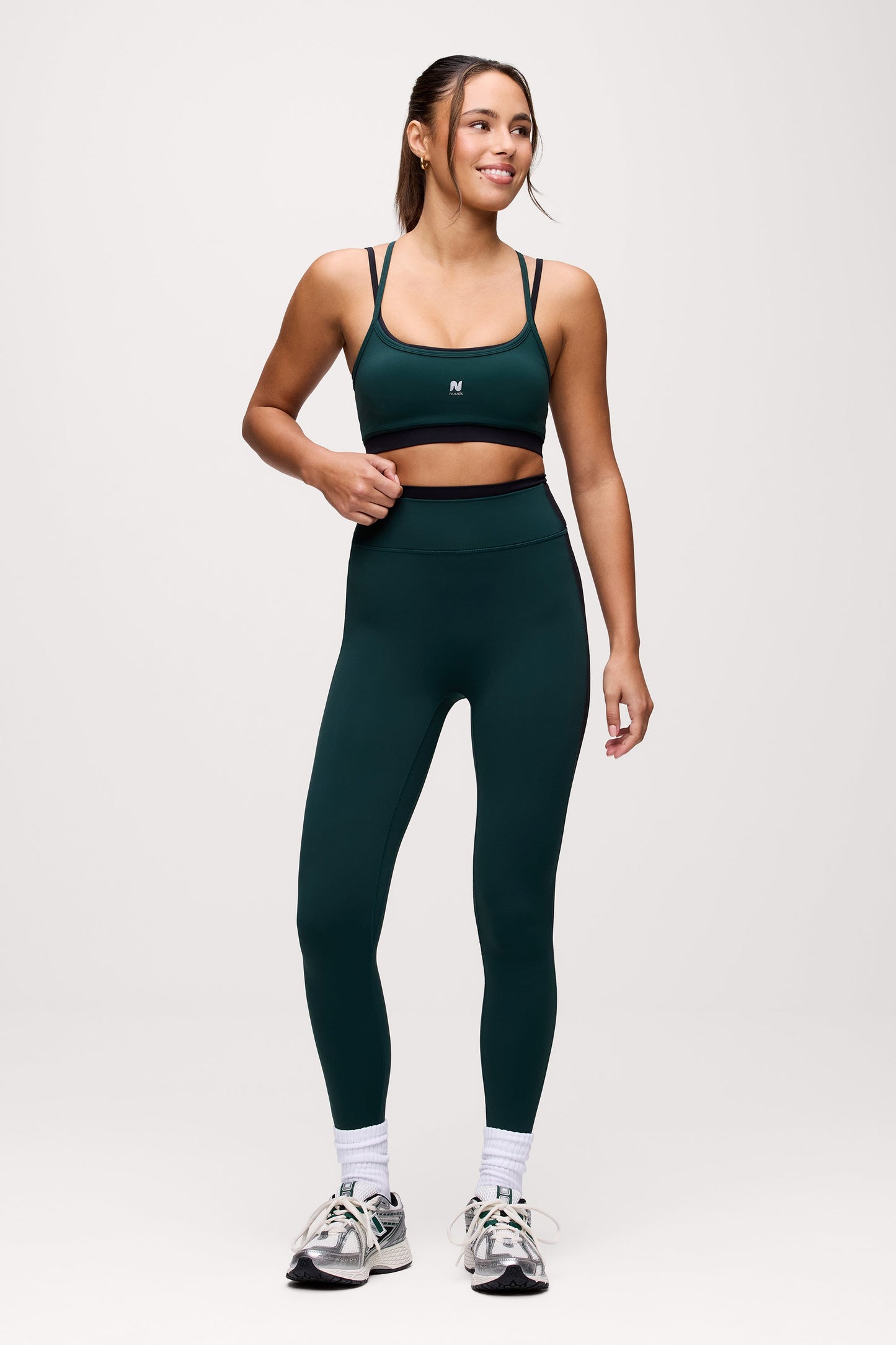Motion Contrast Layering Bra | Blackpine