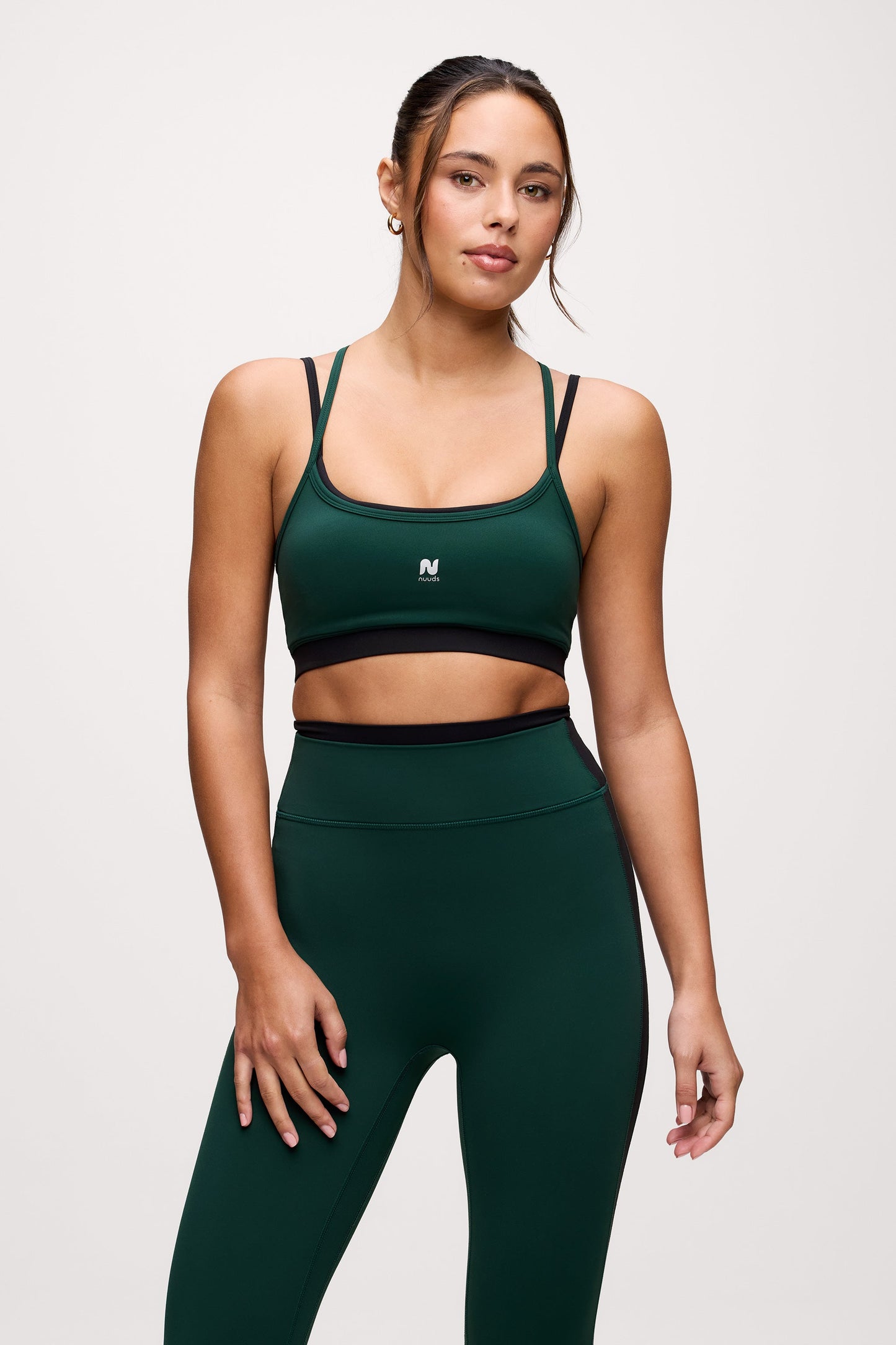 Motion Contrast Layering Bra | Blackpine