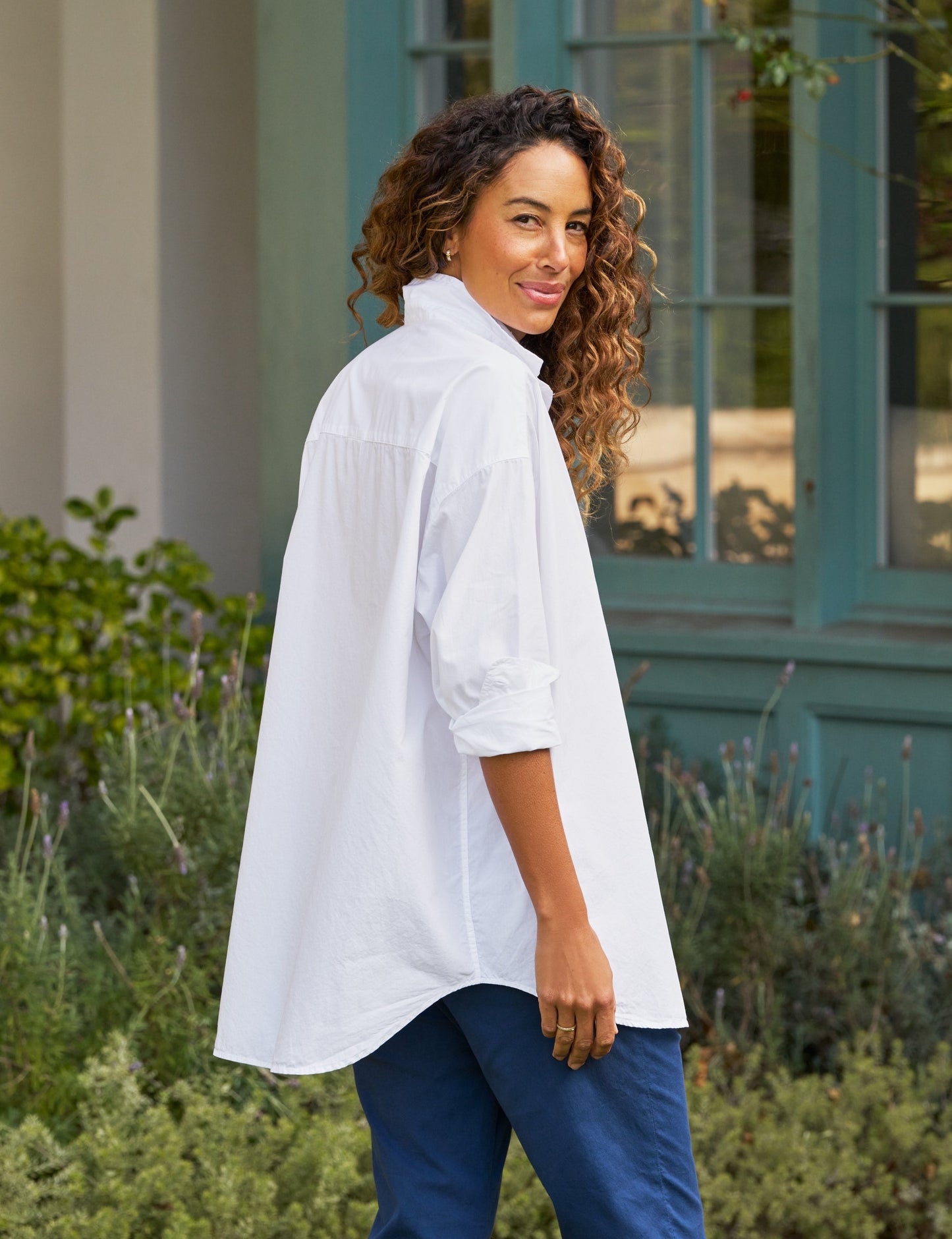 SHIRLEY White, Everyday Poplin
