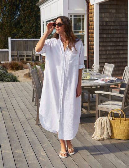 MEGAN White, Washed Linen