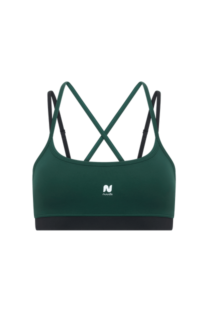 Motion Contrast Layering Bra | Blackpine