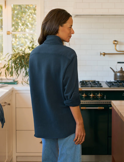 EILEEN Vintage Navy, Triple Terry