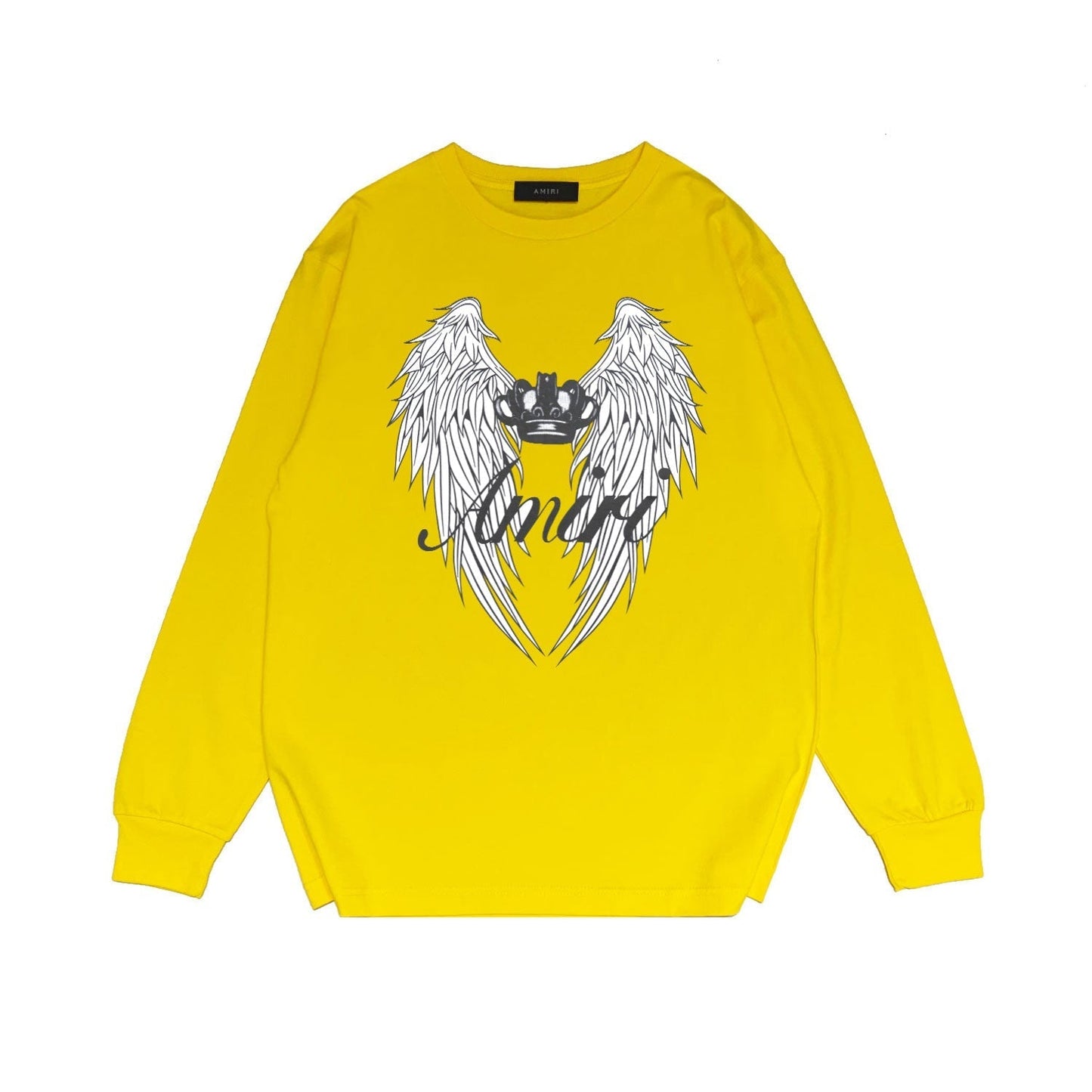 Amiri Long Sleeved Shirt Printed Trendy Pure Cotton