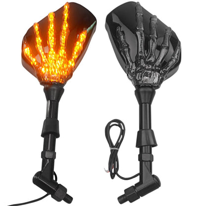 LED Ghost Claw Rearview Mirrors – Bold Style & Eye-Catching Lighting for Your Ride