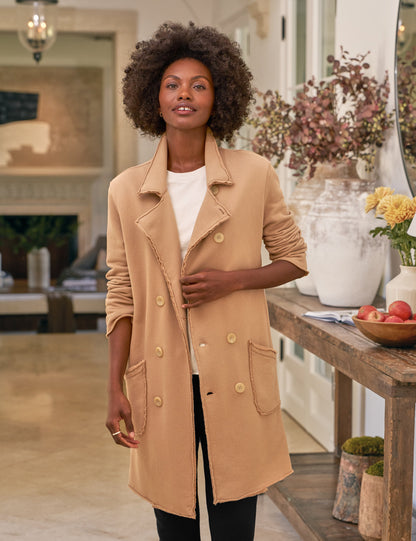 BELFAST TRENCH Camel, Triple Terry