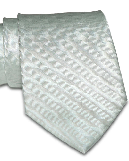 Sage Green Woven Silk Tie