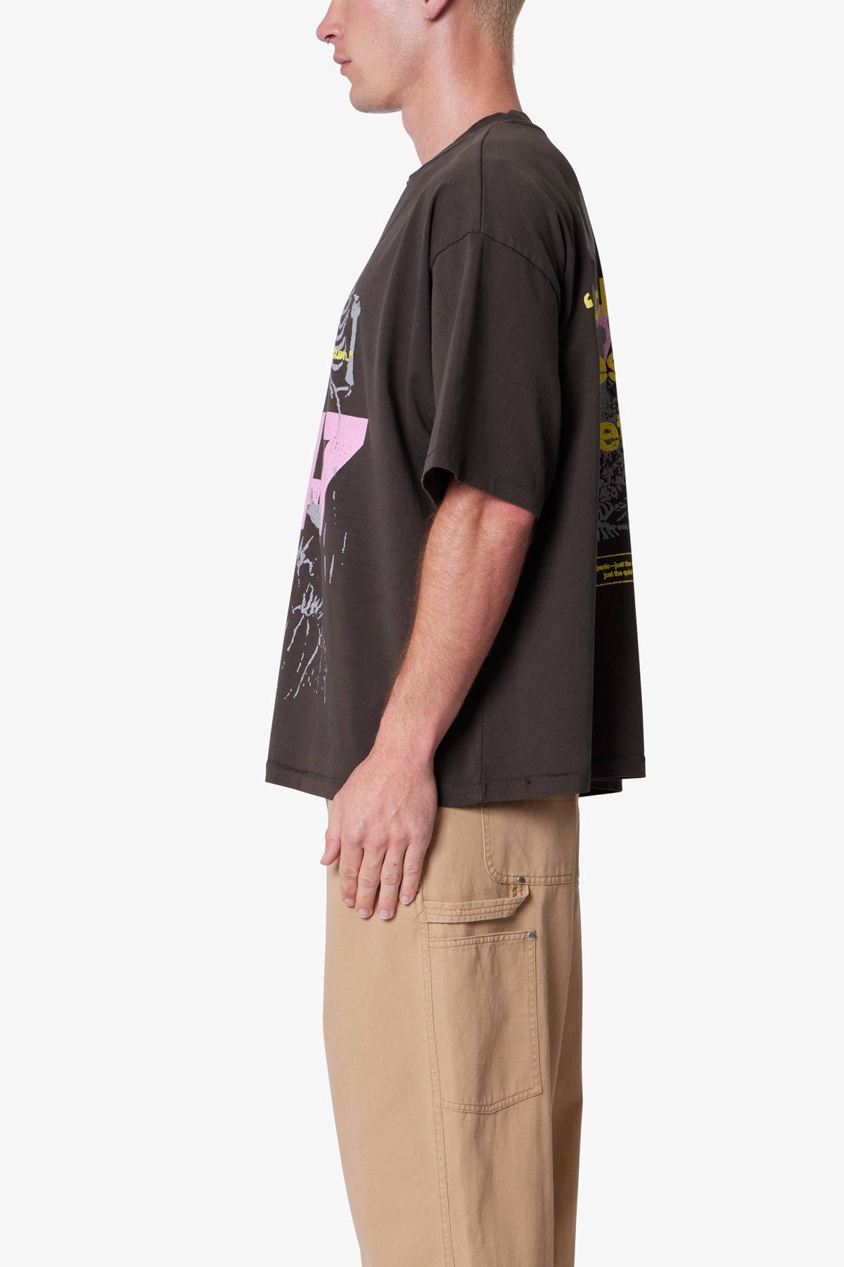 747 Zombie Country Printed Tee - Vintage Black