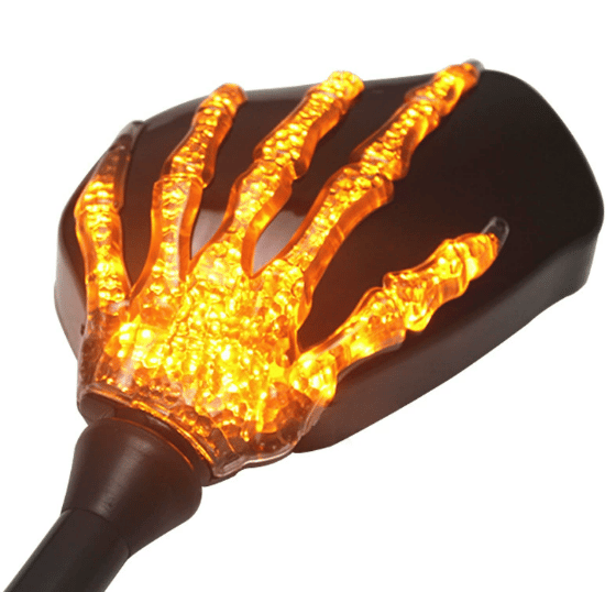 LED Ghost Claw Rearview Mirrors – Bold Style & Eye-Catching Lighting for Your Ride