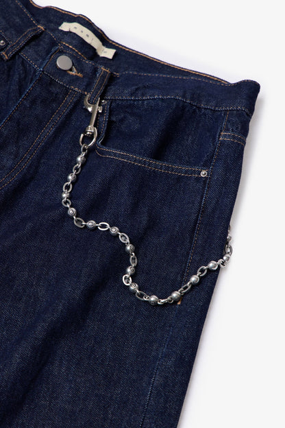 8 Ball Wallet Chain - Silver