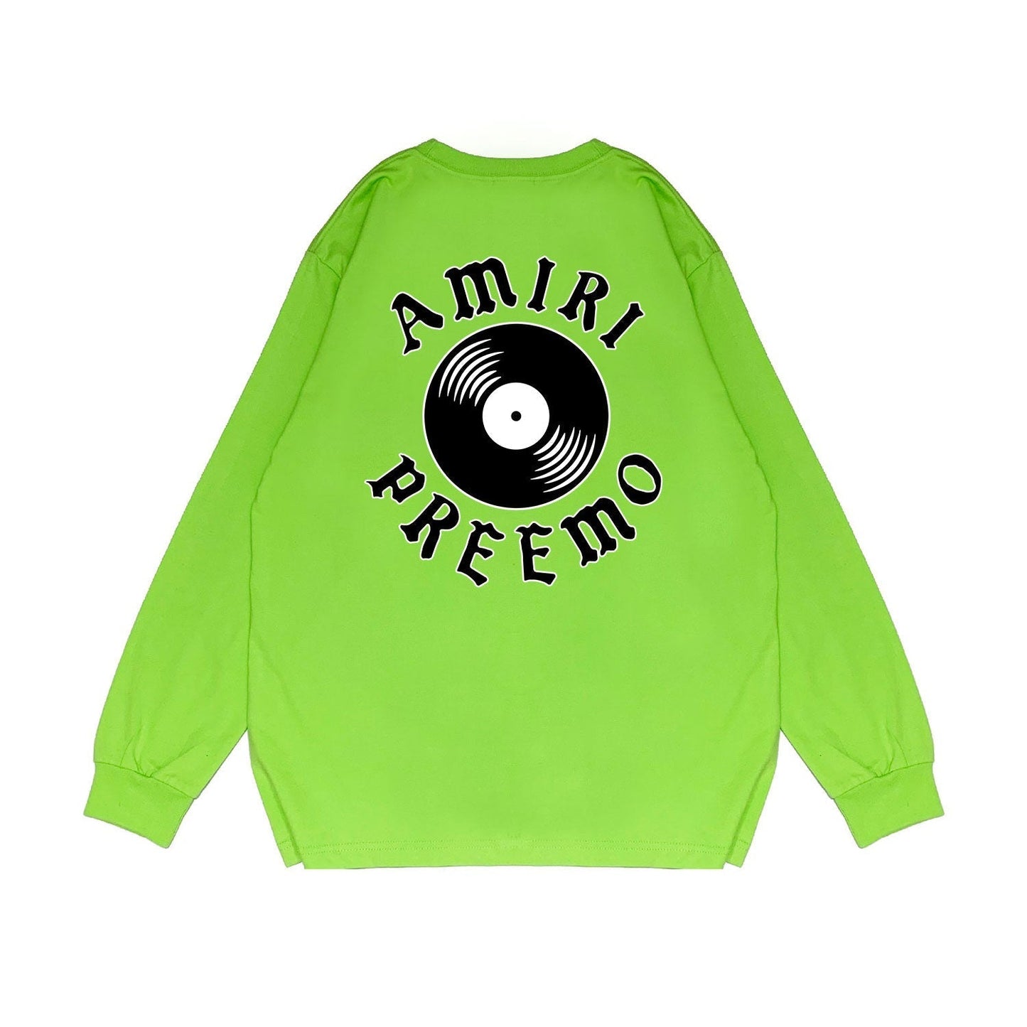 Amiri Long Sleeved Shirt Printed Trendy Pure Cotton