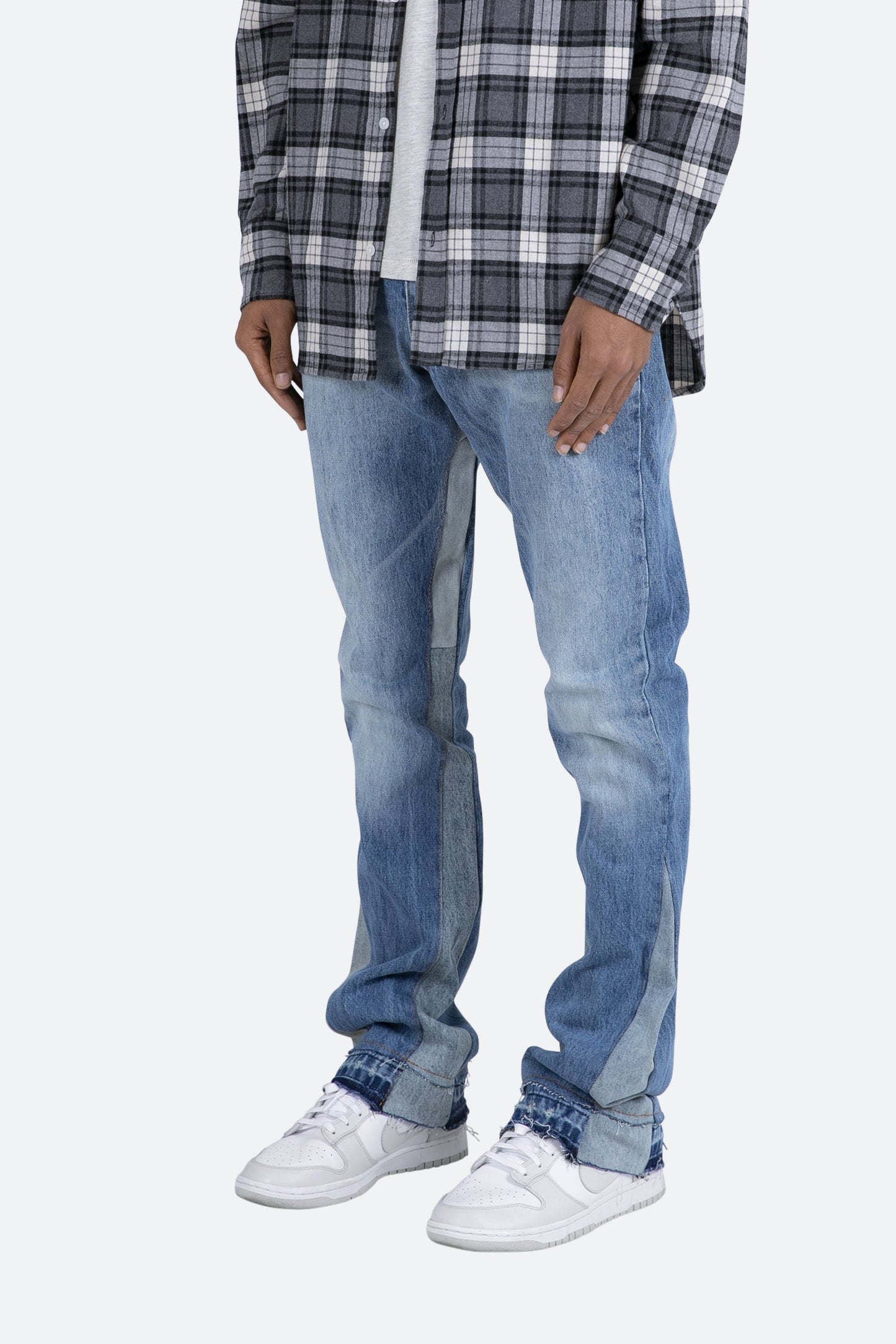 B119 Flare Denim - Blue